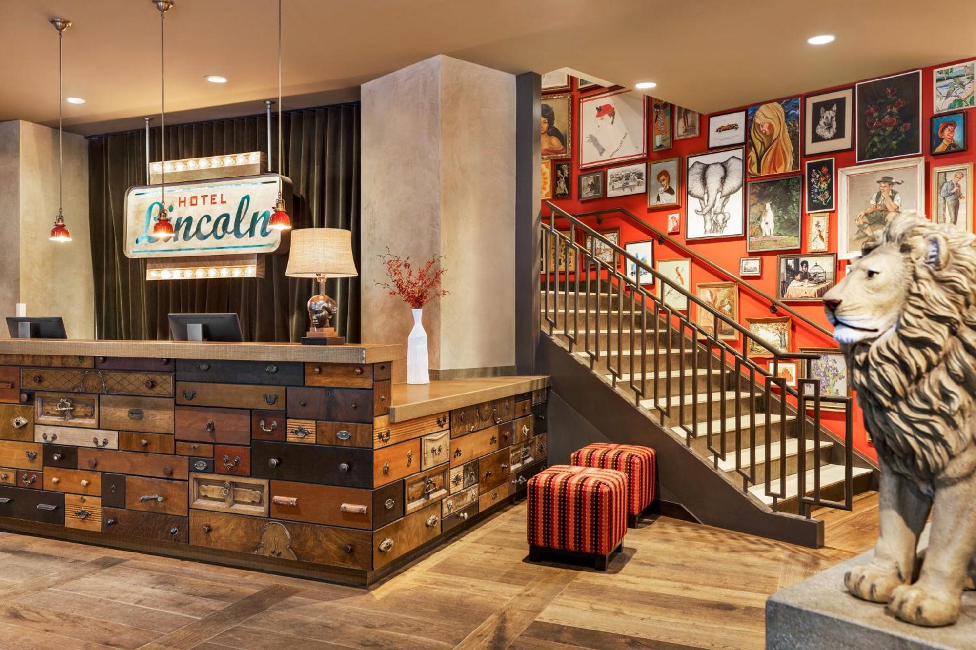 Hotel Lincoln Чикаго Экстерьер фото